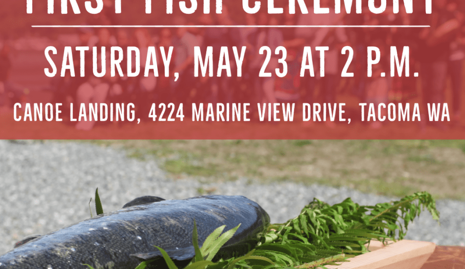 First Fish Ceremony Scheduled for 2 p.m. Saturday, May 23