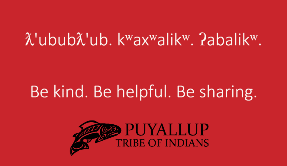 Statement from Puyallup Tribal Council
