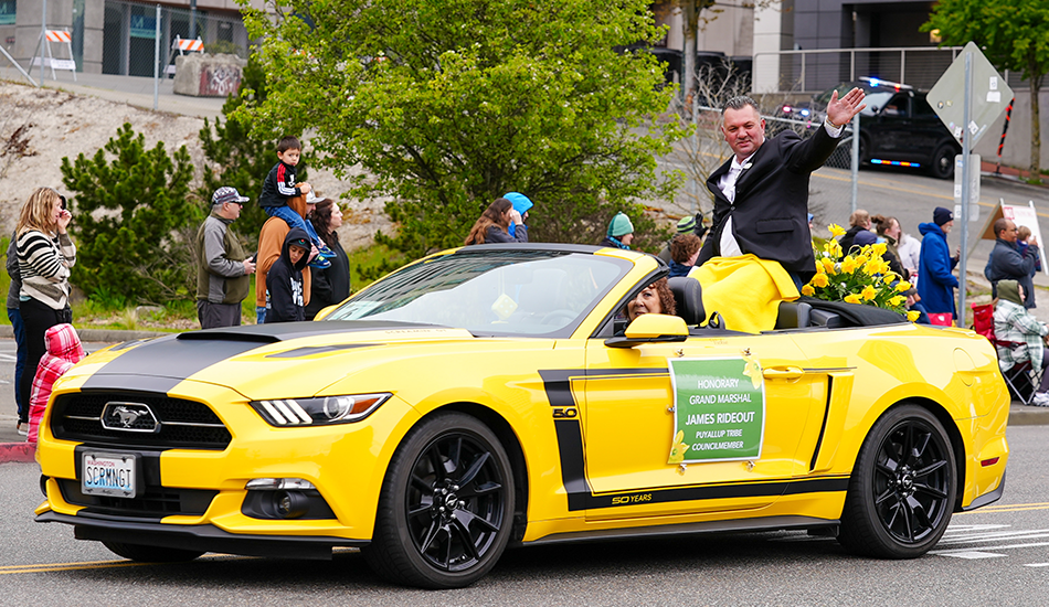 Councilman Rideout Grand Marshal photo