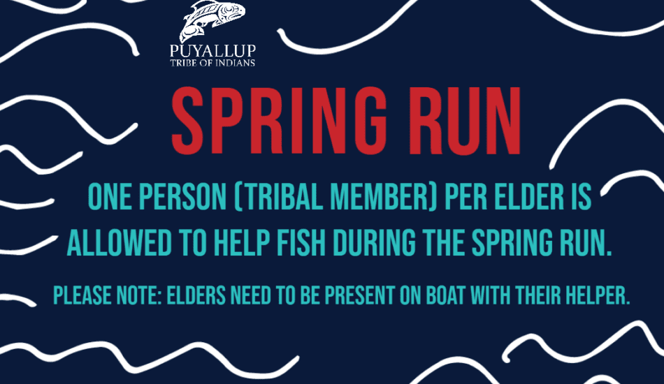Helpers Allowed During Elders Spring Fishing Season