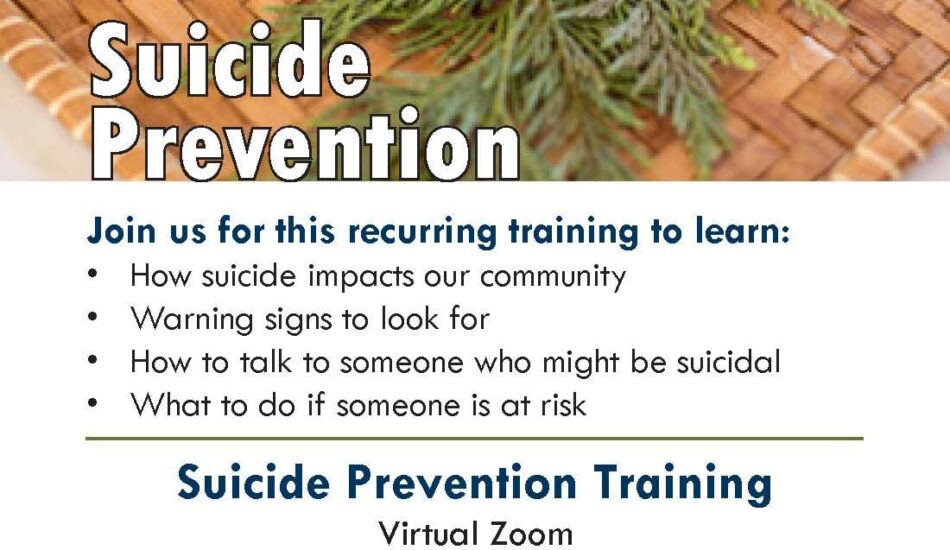 Suicide Prevention Training