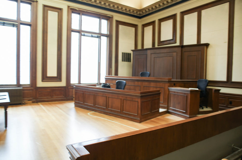 A tour was given of the courtroom in which Judge George Hugo Boldt signed United States v. Washington, also known as the Boldt Decision.