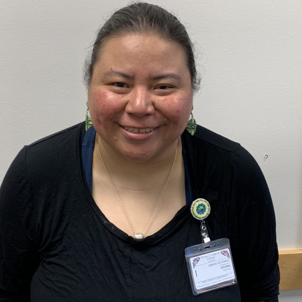 Puyallup Tribal Member Joanne Gutierrez earns the title of Housing Director after 16 years of service.